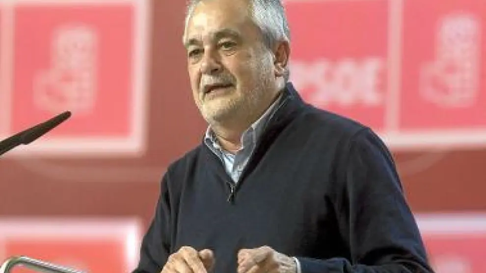 Griñan, durante un acto del PSOE en Sevilla.