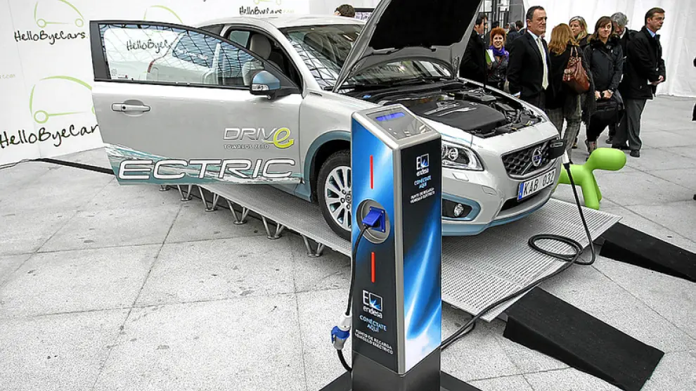 El Volvo eléctrico será uno de los coches del programa.