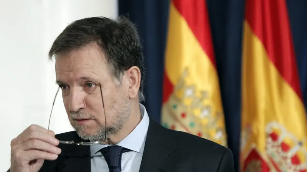 El secretario de Organización del PSOE y presidente de Aragón, Marcelino Iglesias
