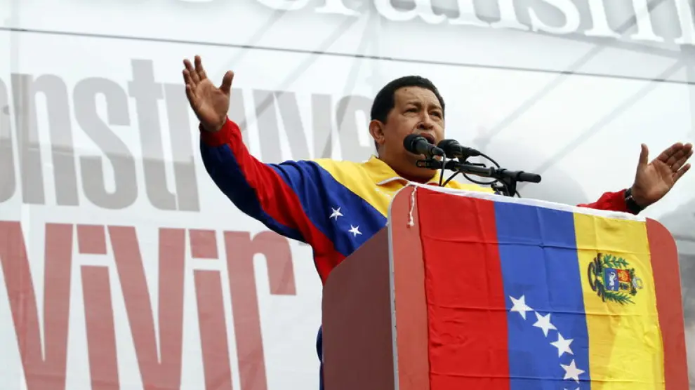 El expresidente de Venezuela, Hugo Chávez