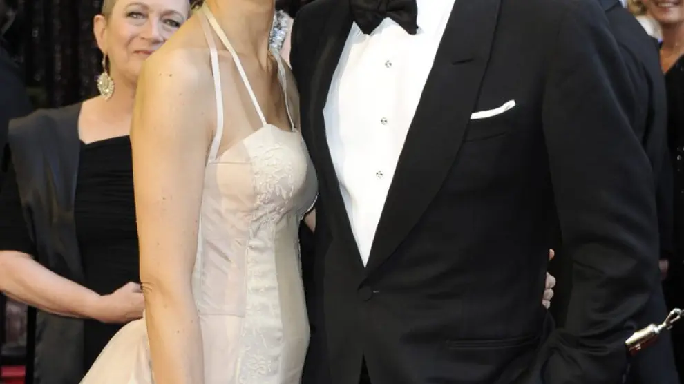Colin Firth y su esposa