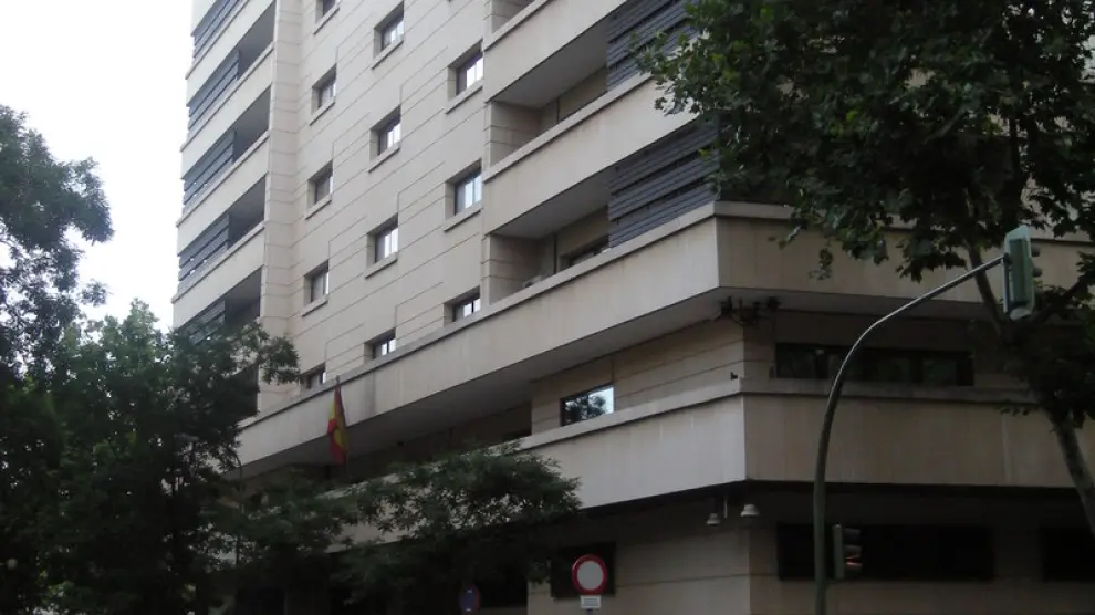 Imagen de la sede de la Audiencia Nacional, en Madrid