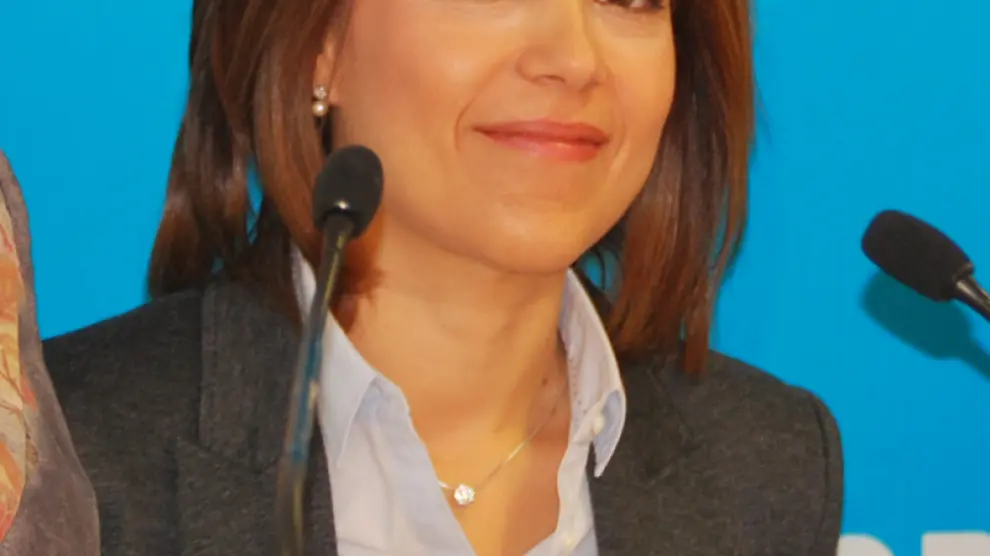 La portavoz del Partido Popular en Huesca, Ana Alós.