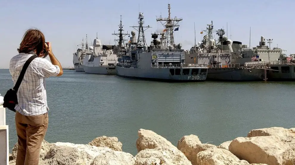Base naval de Rota en Cádiz