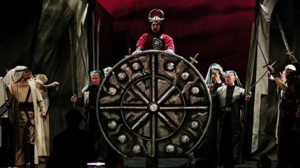 Imagen de la representación de 'Nabucco'