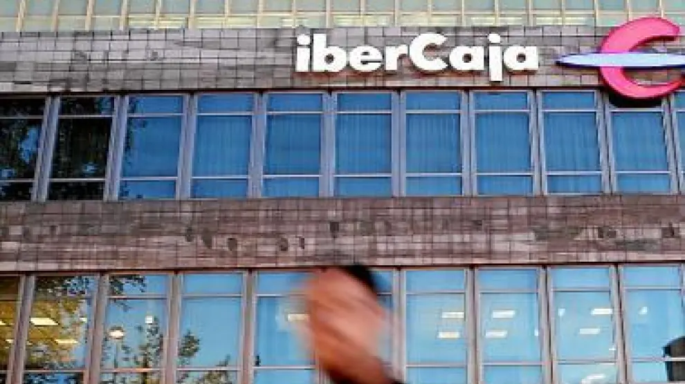 Oficina central de Ibercaja en Zaragoza.