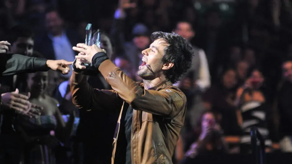 Enrique Iglesias, en la gala de los Premios Billboard