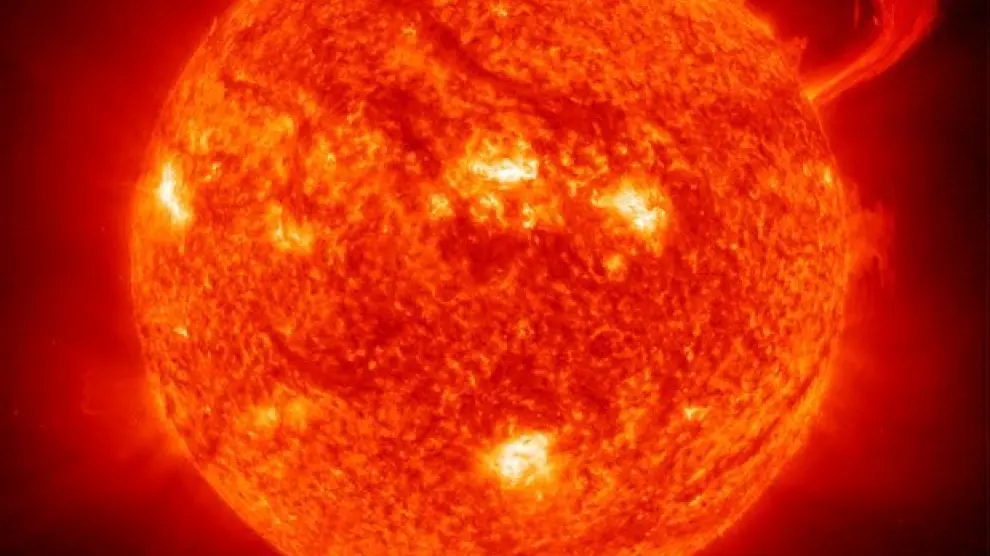 Imagen de la corteza solar