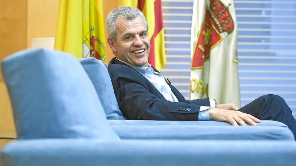 Javier Aguirre, entrenador del Real Zaragoza