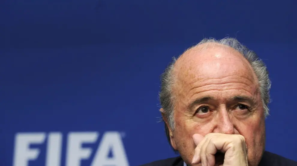 El jefe de la FIFA, Joseph Blatter