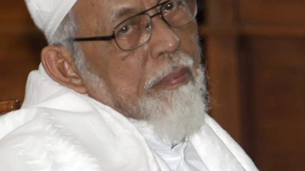 El clérigo radical Abu Bakar Bashir es considerado el líder del grupo extremista Yemaa Islamiya