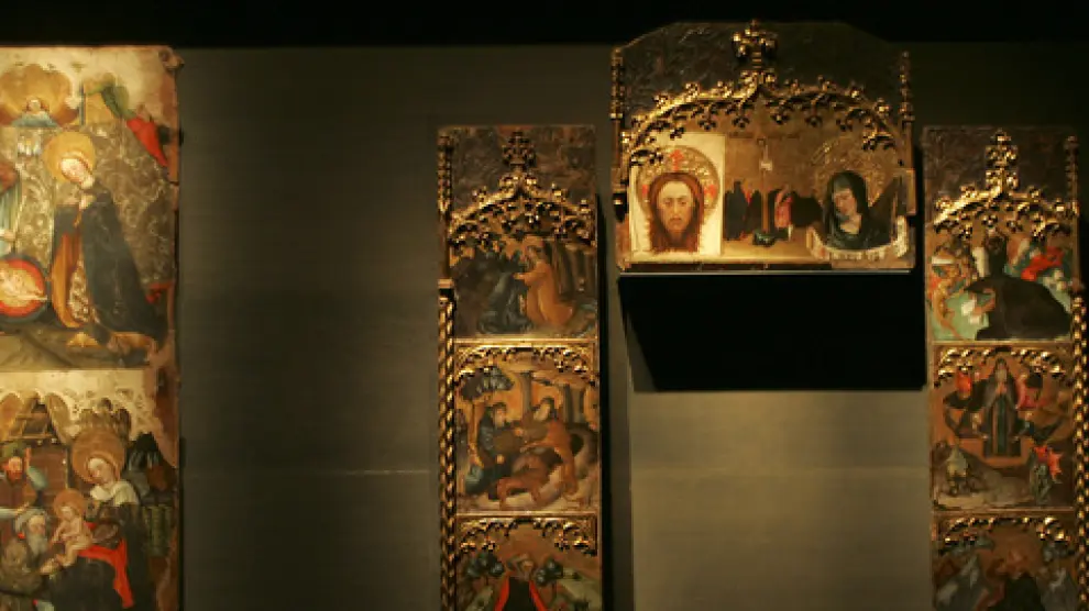 Imagen de archivo de bienes de la diócesis Barbastro-Monzón, expuestos en el Museo de Lérida