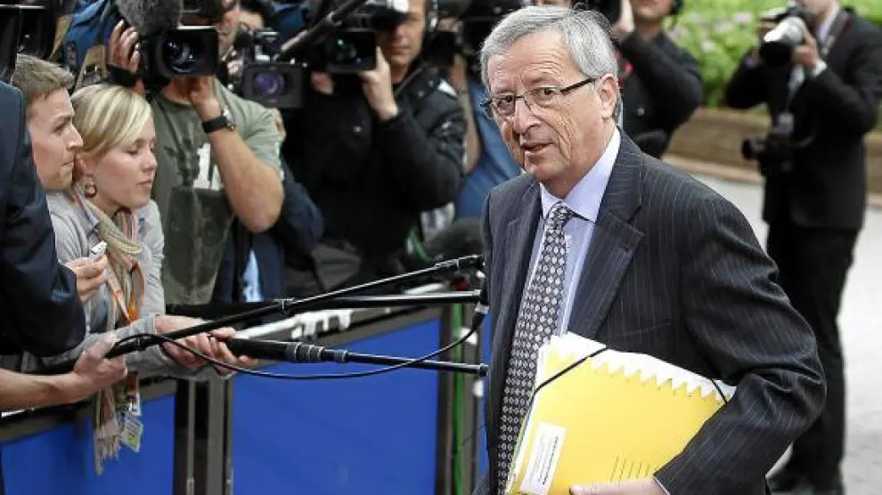 Jean Claude Juncker, presidente del Eurogrupo y primer ministro de Luxemburgo.