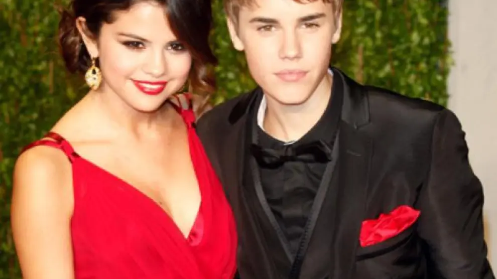 Selena Gómez, junto a Justin Bieber