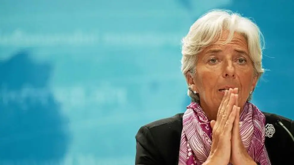 Lagarde, presidenta del FMI,