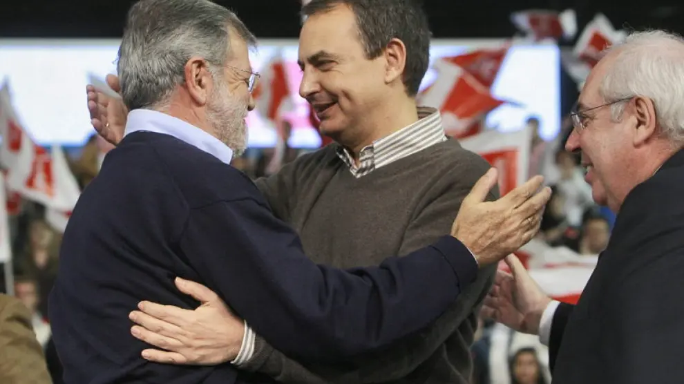Ibarra junto a Zapatero en una imagen de archivo