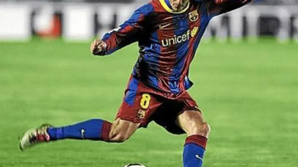Edu Oriol, en su etapa como futbolista del Barcelona B.