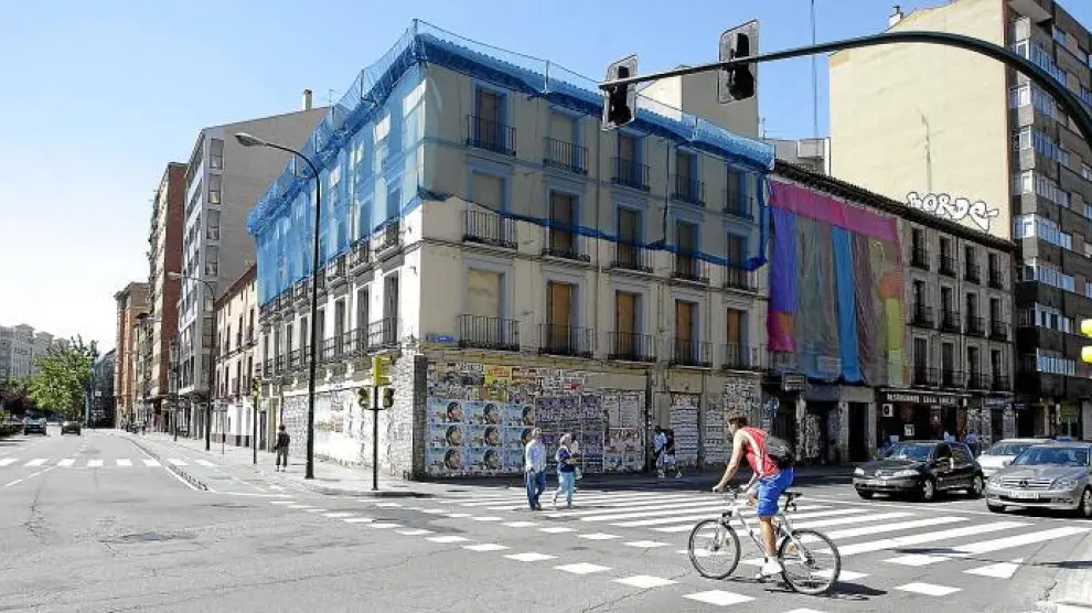 Edificio del antiguo café Madrid.