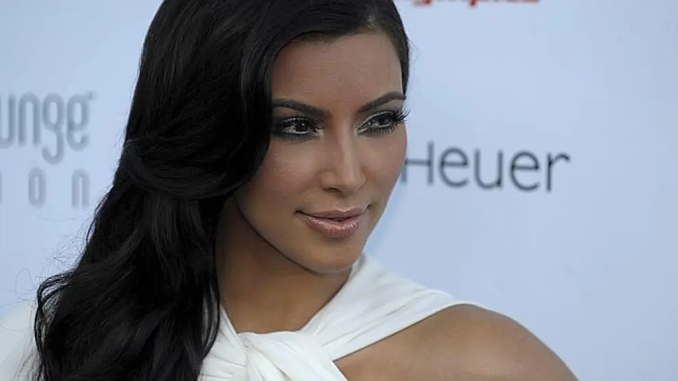 La estrella de la televisión norteamericana Kim Kardashian.