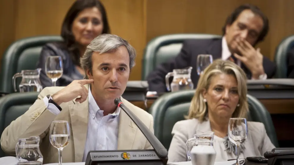 El concejal popular, Jorge Azcón