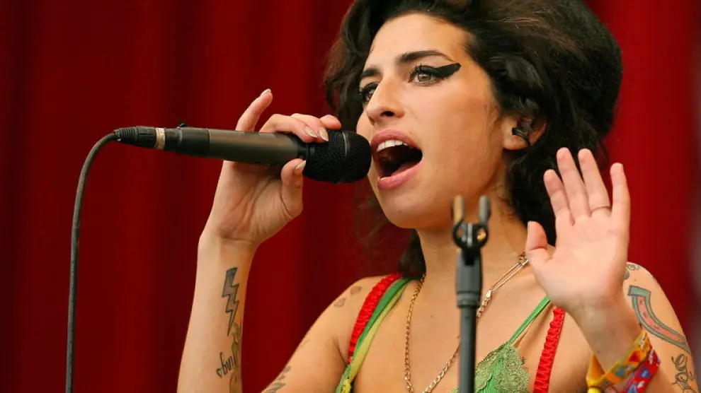 Foto de archivo de la fallecida Amy Winehouse.
