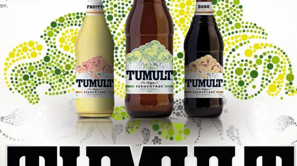Imagen promocional de 'Tumult', la cerveza 'sin' de Coca-Cola