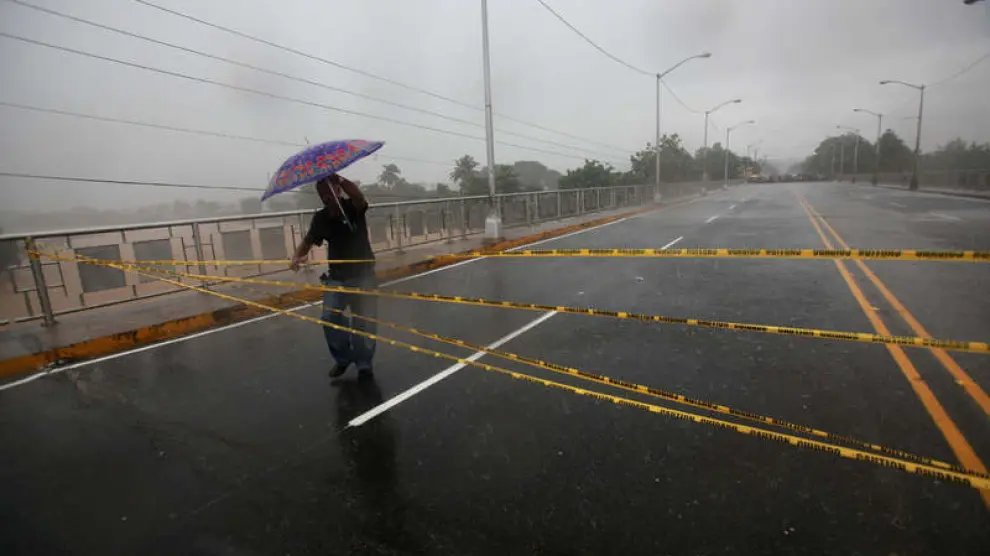 El huracán Irene a su parso por República Dominicana