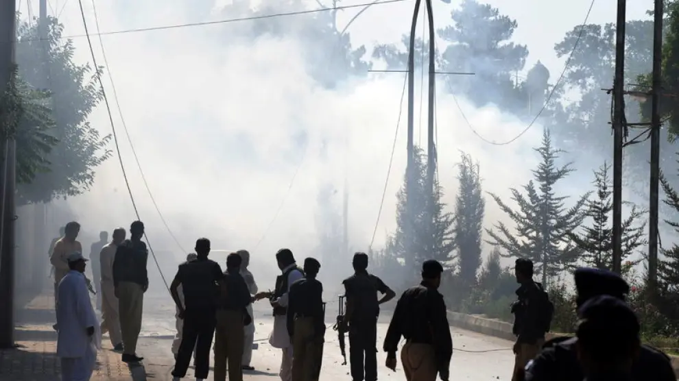 Imágenes del atentado doble en Quetta