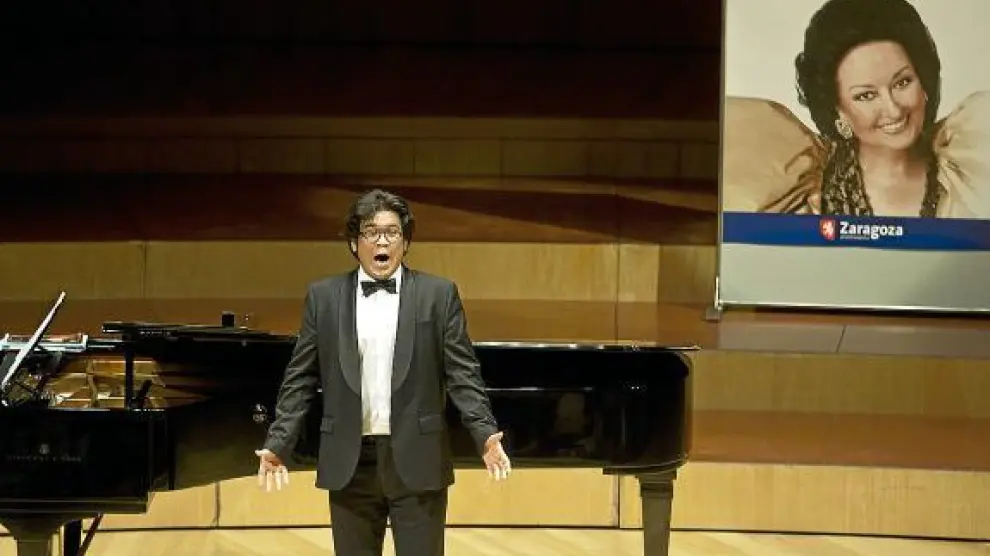 El tenor ganador, Jung Soon Yun.