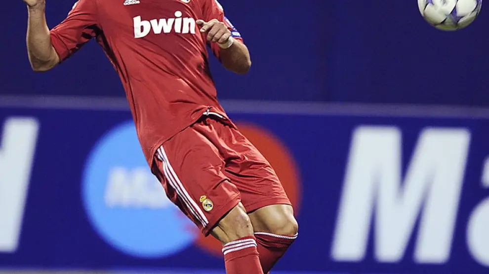 Cristiano Ronaldo durante el encuentro.
