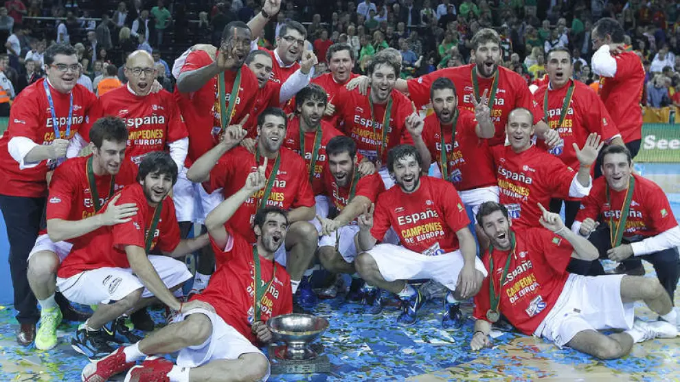 La selección española, campeona de Europa de nuevo