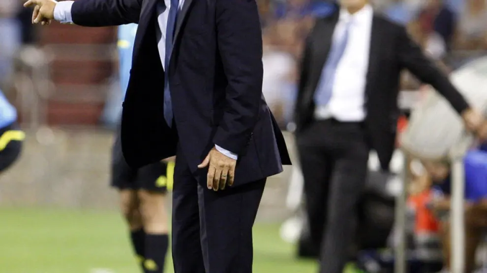 Aguirre, entrenador del Real Zaragoza