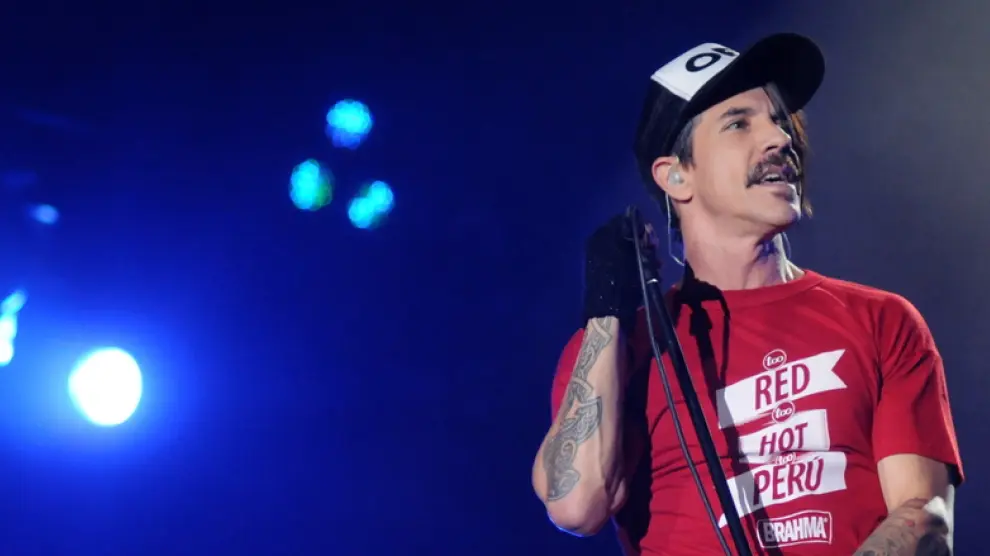 El cantante de Red Hot Chili Peppers, en Río de Janeiro