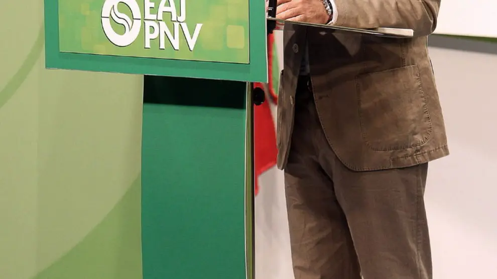 El presidente del PNV, Iñigo Urkullu