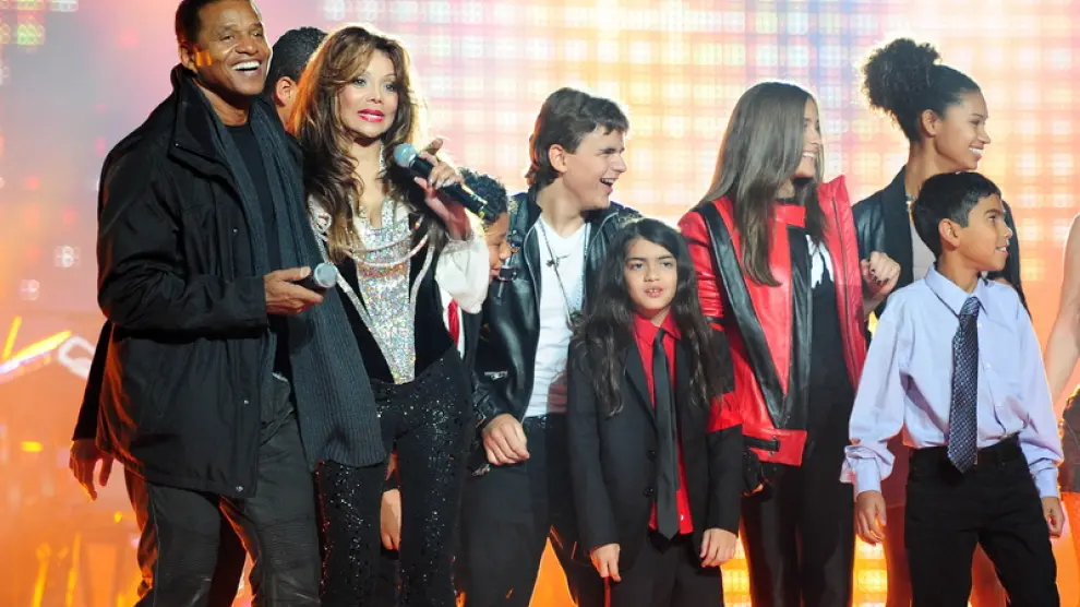 La familia Jackson, casi al completo, en el homenaje de a Michael Jackson