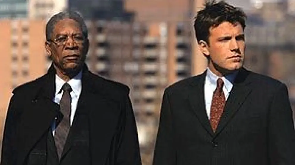 Un fotograma de la película coprotagonizada por Morgan Freeman.