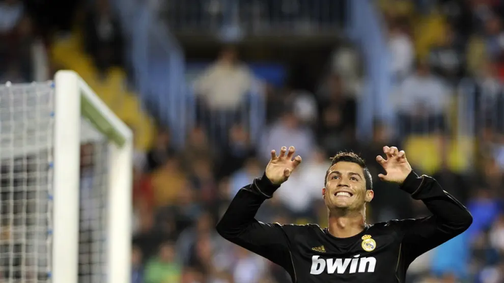 Ronaldo celebra uno de sus tantos