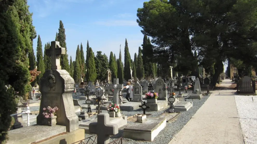 Imagen del cementerio de Torrero