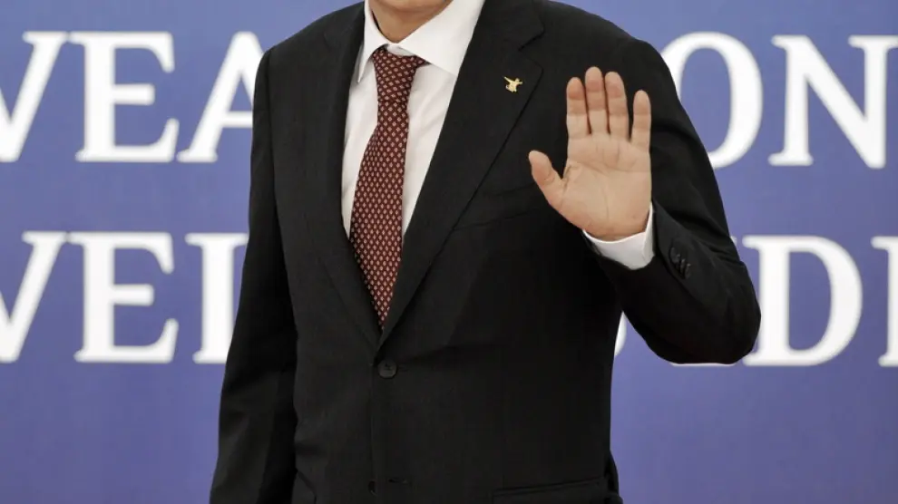 Zapatero en la cumbre de Cannes