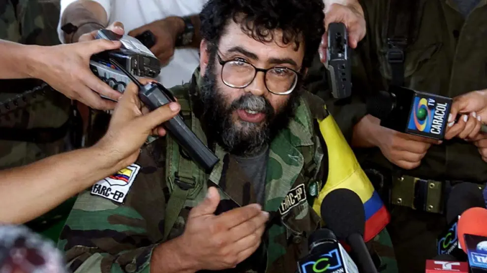Foto de archivo del líder de las FARC, Alfonso Cano
