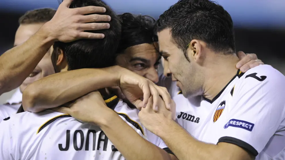 El Valencia demostró su potencial ante el KRC Genk.