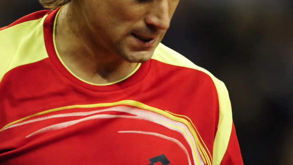 El tenista español David Ferrer