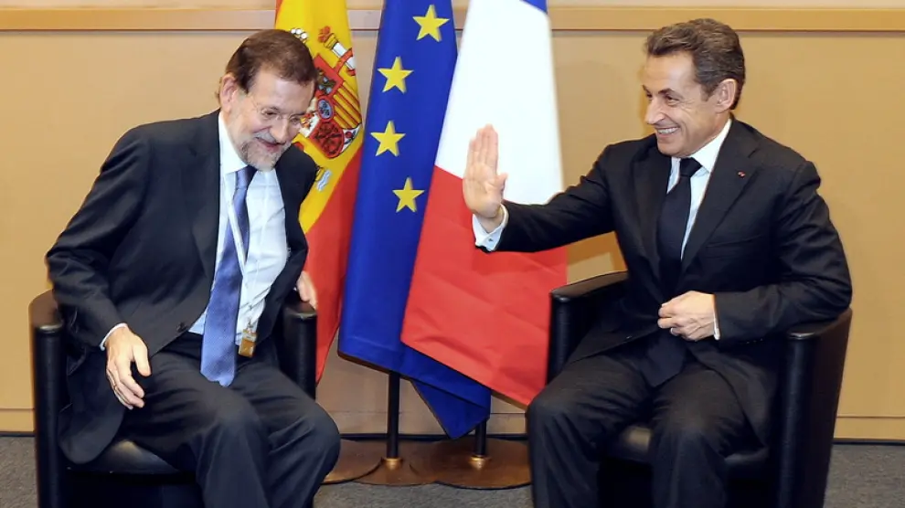Rajoy se reunió con Sarkozy en Marsella