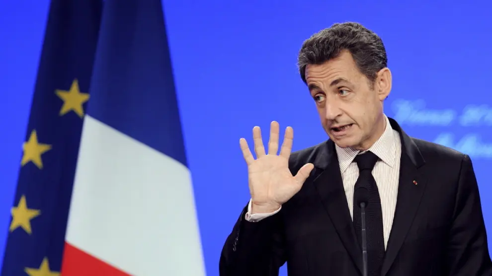 Nicolas Sarkozy en una imagen de este martes