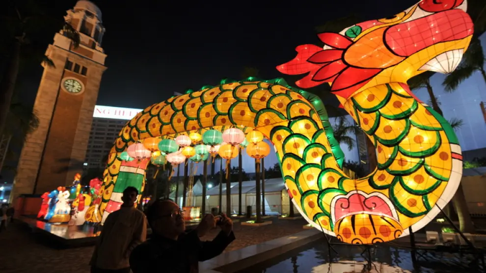 China da la bienvenida al año del dragón