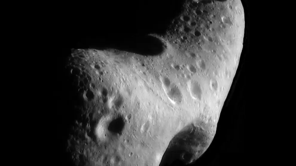Imagen de la NASA de Eros