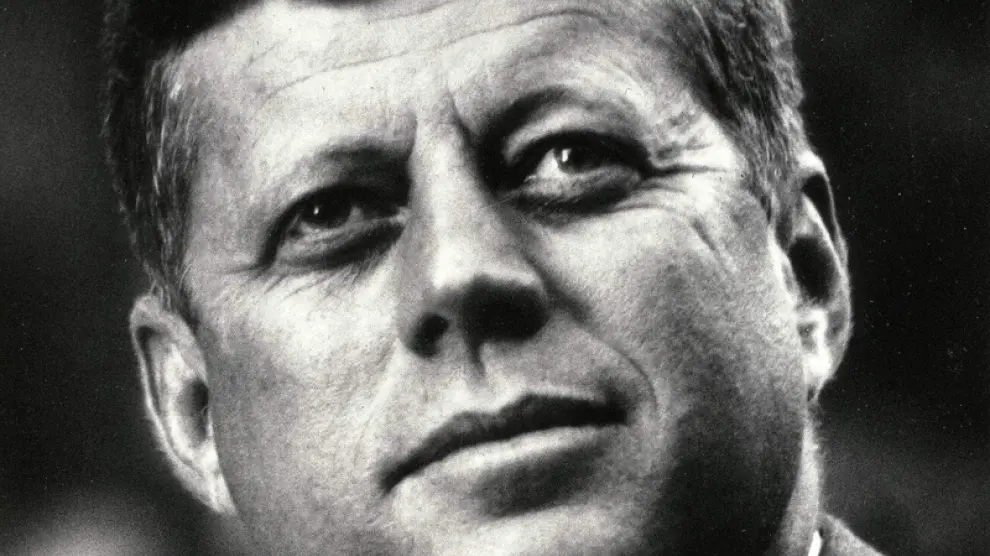 John F. Kennedy, imagen de archivo.