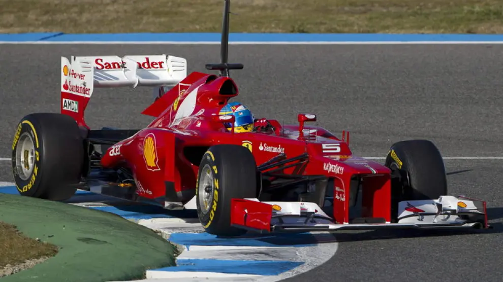 Alonso, en Jerez