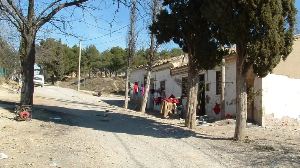 Vistas del poblado del cerro de Las Mártires.