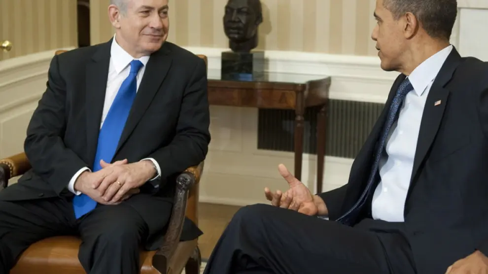 Obama y Netanyahu mostraron una imagen de unidad sobre Irán.